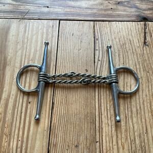 Double Twisted Wire Full Cheek Horse Pony Bit 5”